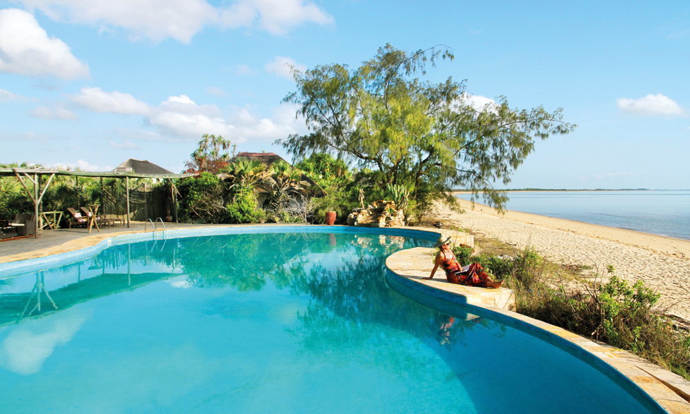 Saadani Safari Lodge er et lekkert sted uavhengig av både strand og safari. Foto: Runar Larsen