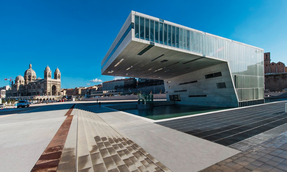 Villa Méditerranée (CRM) er en annen nykommer i havneområdet. Foto: Runar Larsen