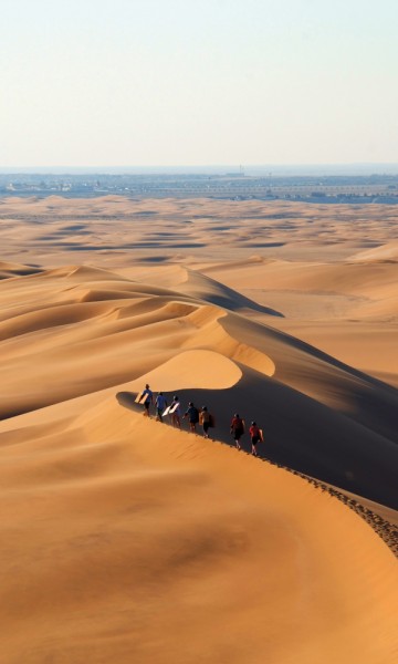 Namibørkenen er verdens nest største ørken