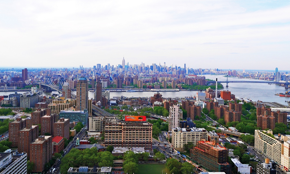Utsikt fra Brooklyn Heights. Foto: Mette Presthagen