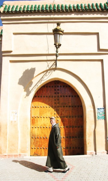 Fem ganger i døgnet hører du bønneropene fra byens mange moskeer. Foto: Runar Larsen 