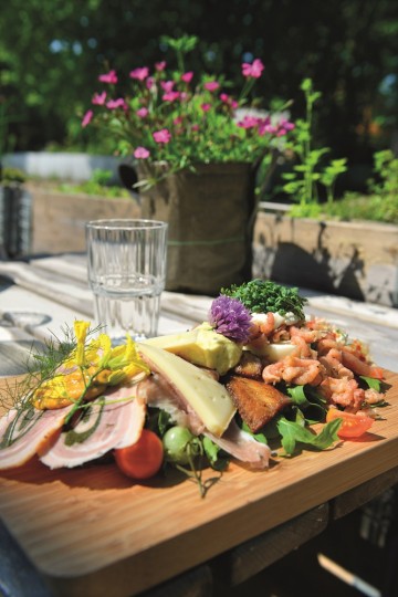 Morgenmad på Rudbecks Ost og Deli, kan Danmark bli bedre enn dette? Foto: Gjermund Glesnes