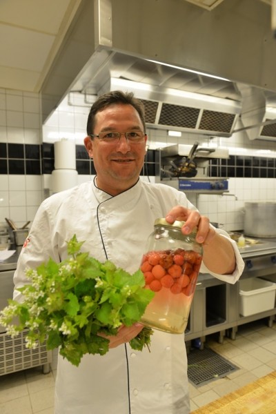 PM & Vänners sjefskokk Anders Lauring har tidligere jobbet på flere topprestauranter i Oslo. Foto: Gjermund Glesnes