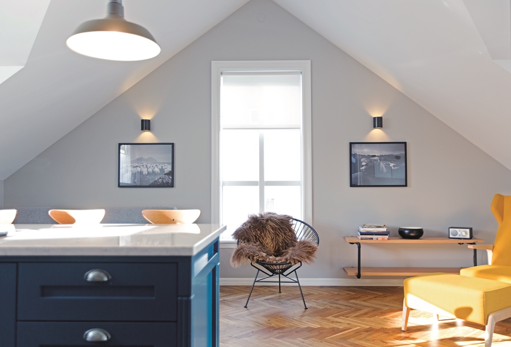 De mest ikoniske designhotellene på Island ligger midt i naturen, men det finnes stilige steder å bo også i Reykjaviks sentrum. Foto: Kvosin Downtown Hotel