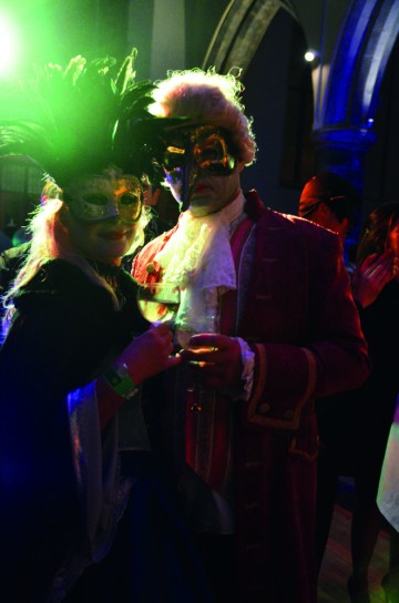 "Gala Mardi Gras" på lørdags kveld er festivalens stiligste happening. Foto: Marte Veimo 
