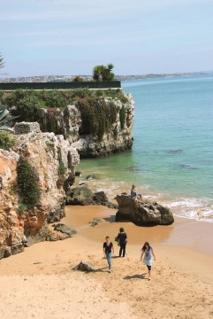 Cascais har flere fine strender. Foto: Runar Larsen