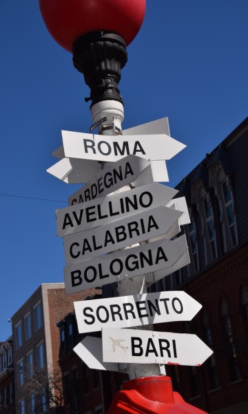 Selv om Italia er langt unna Boston, føler mange seg som hjemme i North End. Foto: Mari Bareksten