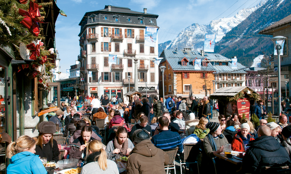 Også utenfor bakkene finnes det flere høydepunkt, som eksklusiv shopping, fine restauranter og det gode liv, rett og slett. Foto: Runar Larsen