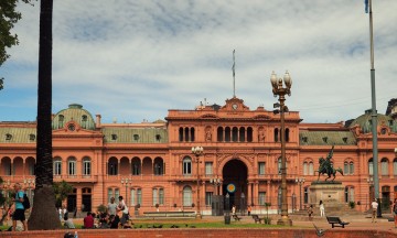 Presidentpalasset i Buenos Aires. Foto: Ann Kristin Balto