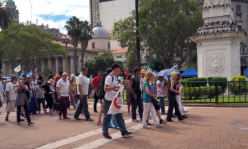 Sterkt møte med Buenos Aires og Madres de Plaza Mayo. Foto: Ann Kristin Balto / Testpanelet