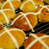 Engelske «Hot Cross Buns». Foto: Wikimedia