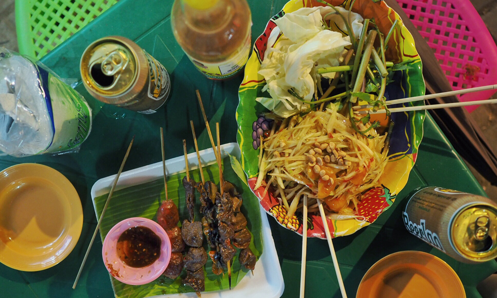 Street Food på sitt beste. 