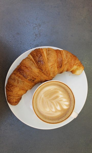 En typisk fransk helgefrokost! Foto: Ida Anett Danielsen 