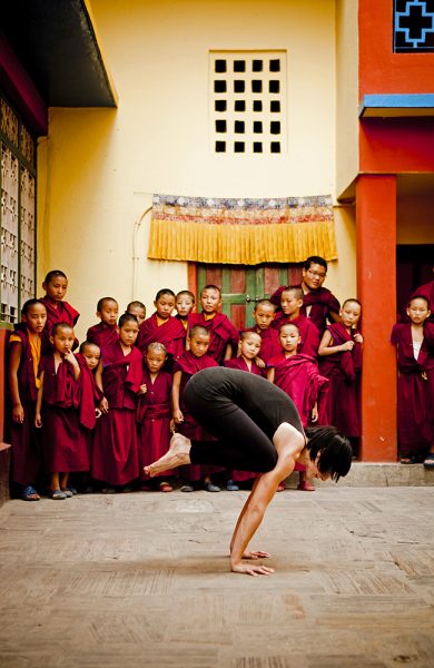 Yoga hadde sin opprinnelse i Himalayaregionen og svært mange i Nepal praktiserer yoga. Sjekk ut Mandala Yoga Studio og Pranamaya Yoga. Foto: Pranamaya Yoga