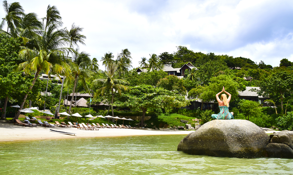 På Kamalaya kan du trene, meditere og spise deg til et sunnere liv. Foto: Mari Bareksten