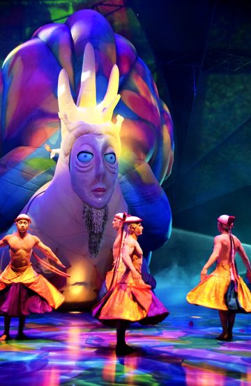 Cirque du Soleil-showet Mystère var det første av sitt slag i Las Vegas, og er fortsatt populært. Foto: Mari Bareksten 