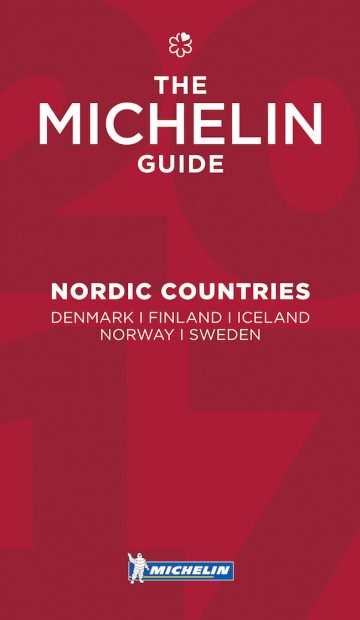 Slik ser den ut, årets Michelin-guide til Norden. Du kan kjøpe den i utvalgte bokhandlere - eller laste ned appen gratis.