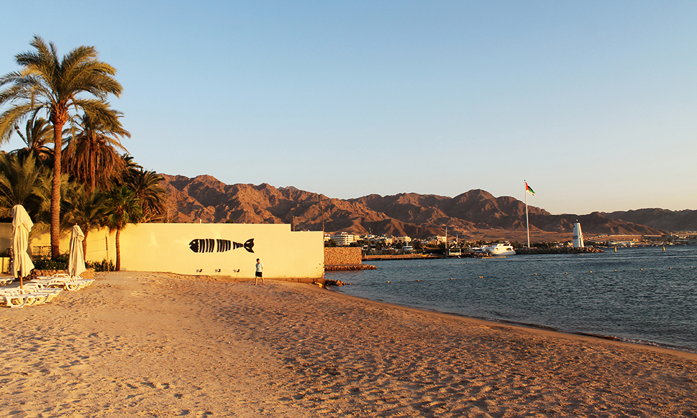 Aqaba har pusset opp både hotell og strender og er klare for å bli Rødehavets store charterdestinasjon igjen. Foto: Ida Anett Danielsen