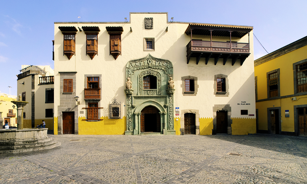 I den historiske bydelen Vehueta er Casa Colon et av høydepunktene. Foto: iStock 