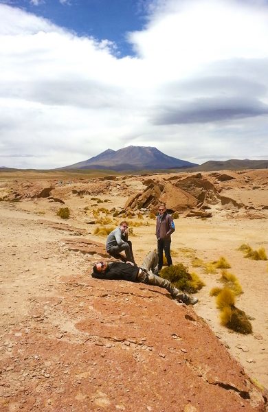 En tredagers tur i Bolivias ørken er ingen luksustur, men med opplevelsene og omgivelsene blir det en reise for livet. Foto: Helene Iversen 