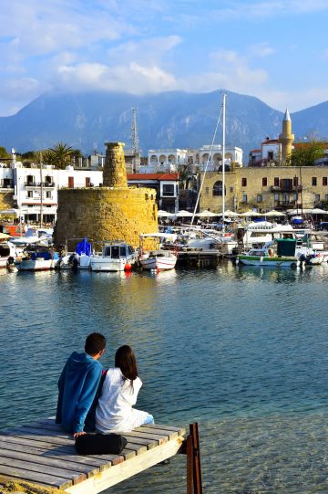 Havneby: Kyrenia, eller Girne på tyrkisk, er en stemningsfull havneby. Foto: Ronny Frimann
