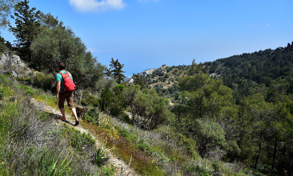 Fint for tur: Kyreniafjellene har mange merkede stier. Foto: Torild Moland