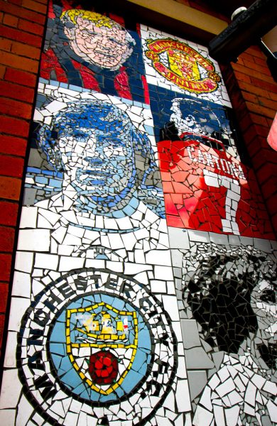 Lær om lokal og internasjonal fotballhistorie på Manchesters fotball-museum. Foto: Runar Larsen
