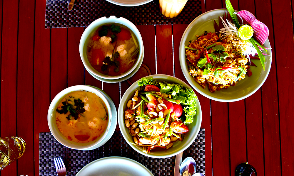 På Centara Ras Fushi fpr man en smak av Thailand. Foto: Torild Moland 