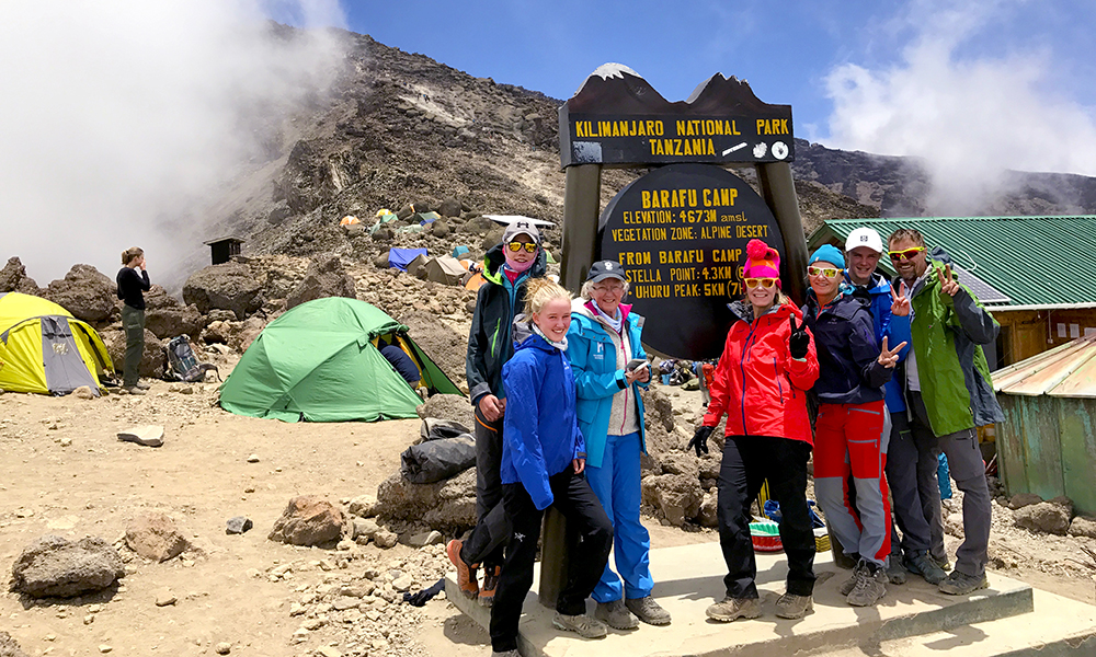 Kilimanjaro er verdens høyeste frittstående fjell, så en tur til toppen er ikke en tur i parken. Foto: Ronny Frimann