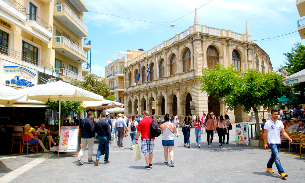 Heraklion på Kreta.