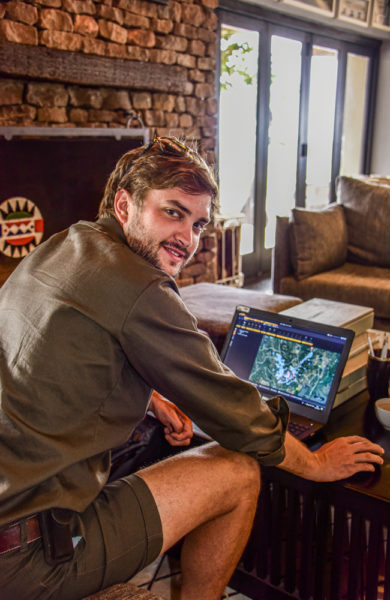 Craig Sholto-Douglas jobber mot å bevare dyrebestanden i Phinda