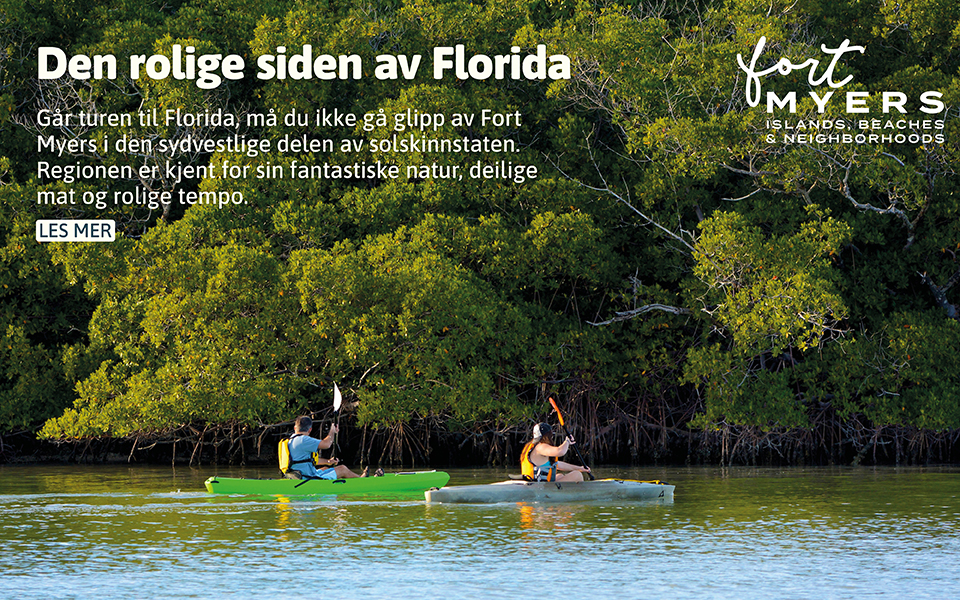 Fort Myers Den Rolige siden av Florida