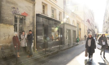 Marais er en bydel hvor de store gleder ligger i små ting. Her skjuler mange av fasadene herlige hemmeligheter. Foto: Torild Moland