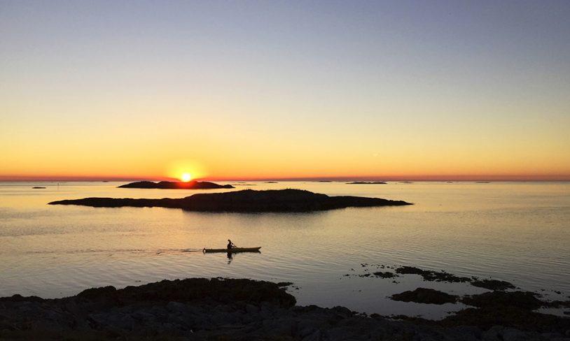 1. Smøla rundt i kajakk