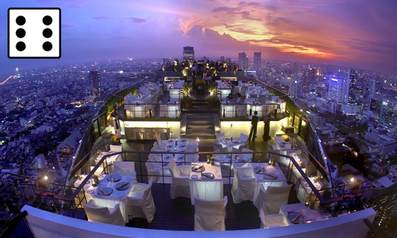1. Moon bar og Vertigo restaurant - Hotel Banyan Tree
