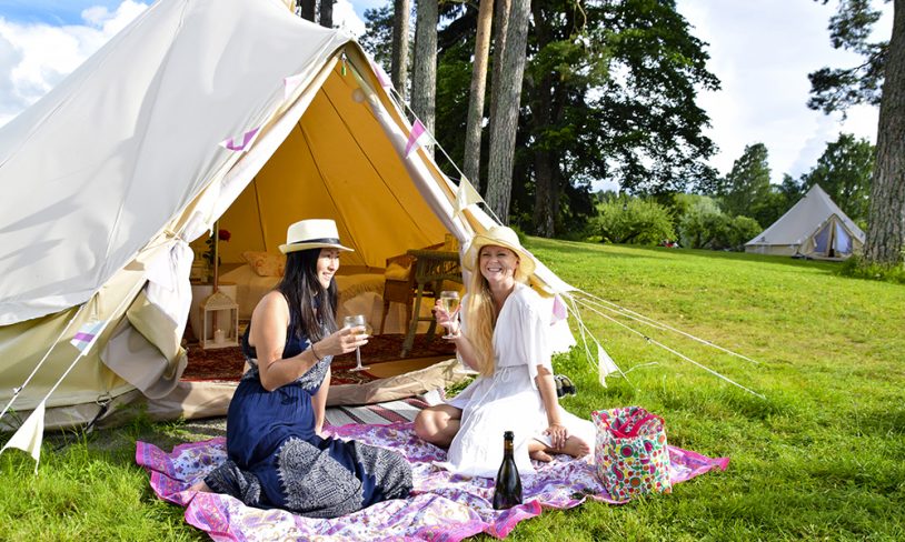 1. Glamping på Hadeland