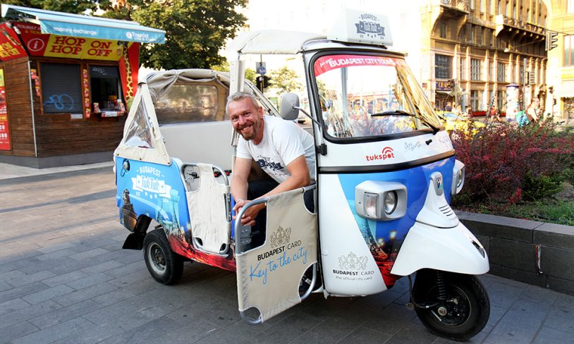 4. Tuk-tuk, Budapest