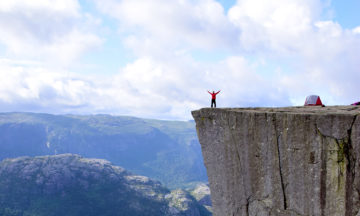 Hollywoodstjerner til Preikestolen