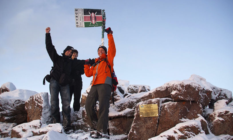 1. Mount Kenya, Kenya