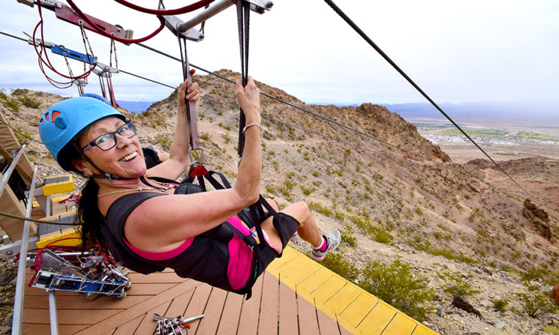 9. Zipline i ørkenen