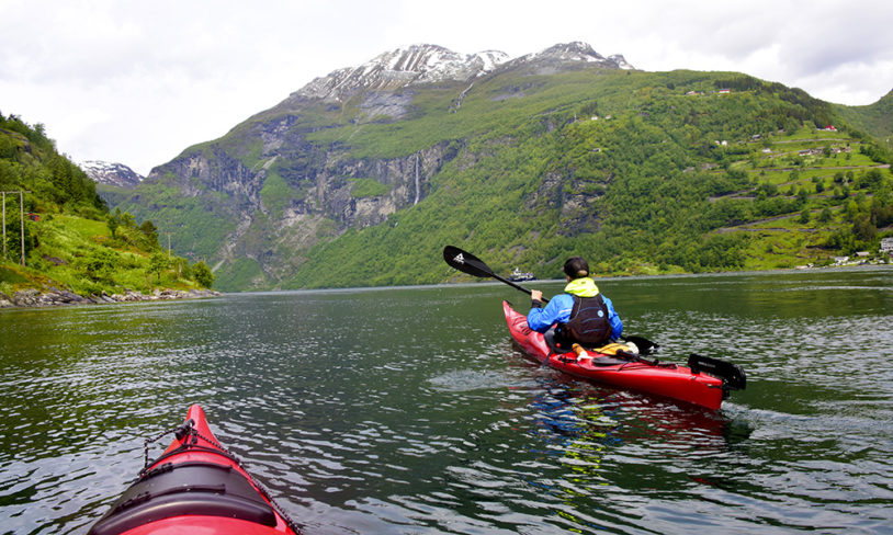 8. Geiranger med kajakk