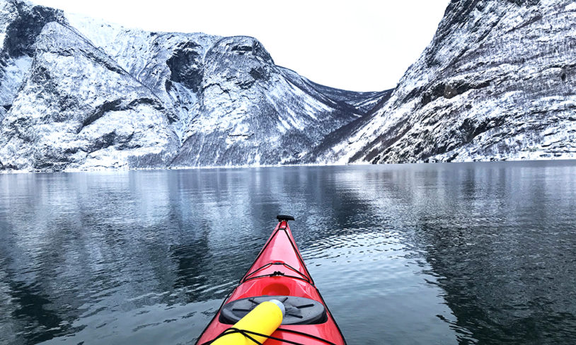 4 Vinterpadling i Sognefjorden